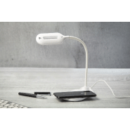 Lampe de bureau multifonctionnelle RABS - ABS recyclé - Chargeur rapide sans fil 15W - LED et luminosité réglable_7