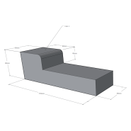 Bastaing avec état de surface anti-dérapant - Dimensions standards et spécifiques - Couleur personnalisable_7