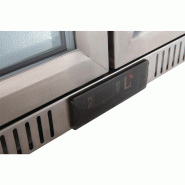 Arrière-bar trois portes pivotantes Série G inox 330L GL009 Polar_7