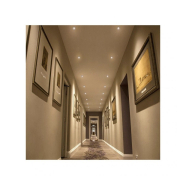 Downlight LED encastré - 7W - rond 45° - réf MNSOBR07 - blanc moderne, angle précis_7
