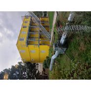 Module superposable avec plancher aggloméré haute résistance