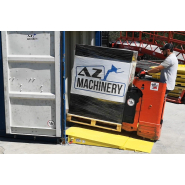 Rampe d'accès galvanisée pour conteneur au sol - Capacité 6,5T - AZ Ramp HCRN-065 GAV - Acier galvanisé et norme CE_7