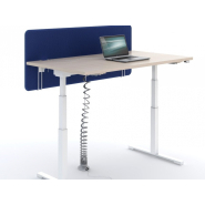 Bureau assis-debout motorisé réglable en hauteur avec une manivelle ou électriquement - DRIVE_7