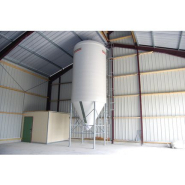 Silo d'aliment d'élevage à cône axial sortie Ø700 - Capacité 5.5 à 50m3 -  Ø2325 à Ø3000 - Silo Gâtine 700_7