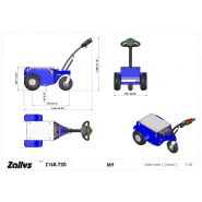 M9 - tracteur logistique - zallys - avec télécommande_7