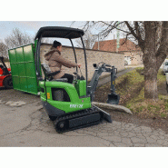 Mini Pelle LITHIUM Everun ERE12E + 3 Godets Offerts - Zero Emission_7