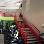 Plate-forme - Mezzanine industrielle démontable et réutilisable pour l'optimisation des surfaces des ateliers ou entrepôts_8