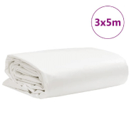 Vidaxl bâche blanc 3x5 m 650 g/m² 156182_7