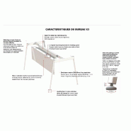 Bureau d'angle de manager avec caisson X3 - Officity - Anthracite, Noyer canaletto, 4 tiroirs, 160 x 180 cm_7
