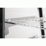 Vitrine de comptoir réfrigérée économe en énergie Série G noire 120L - Polar - GP292_7