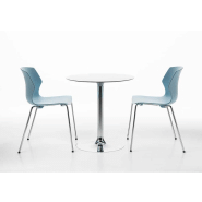 Chaise empilable - monocoque en polypropylène - 5 couleurs - piètement luge ou 4 pieds avec options_7