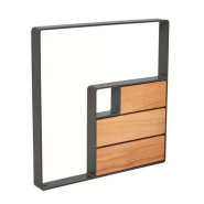 Appui vélos tout acier - Kub 306496 - Hauteur 750 mm, Largeur 80 mm, Longueur 750 mm_7