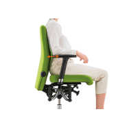 Siège ergonomique pour bureau avec dossier de 60 cm