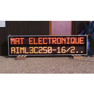 Afficheur industrielle multi-caractères alphanumériques, multi-lignes idéal pour le ligne de production, atelier... - Série AIML - AIMLBC - AIML3C - AIML7C_7