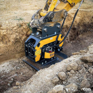 Enfonce-pieux et plaque vibrante PLURY - Multi-outils pour pelles de 1 à 40 tonnes - Malaguti_7