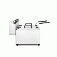 Friteuse Profi Line Analogique sans robinet de vidange 2x8L 230V HENDI_7