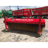 Tracteur balayeuse de route monté à l'arrière - modèle Basic - hydraulique avec brosses robustes_7