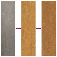 Vidaxl portail de jardin 85x200 cm acier corten conception de carré 153249_7