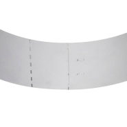 Vidaxl clôture de pelouse 10 pcs acier galvanisé 100x20 cm 274902_7