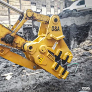 Broyeur mécanique Série FM - OSA - Pour pelles de 18 à 100 tonnes - Haute performance et robustesse en acier HARDOX_7