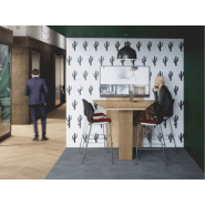 Table connectée multimédia HUB - modèle bas ou haut avec options technologiques avancées_7