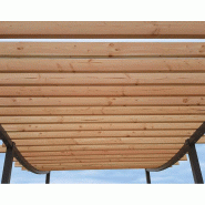 Pergola Océan bois acier_7