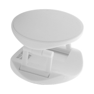 Support antibactérien pour téléphone portable - plastique rond avec base auto-adhésive - conforme ISO 22196_7
