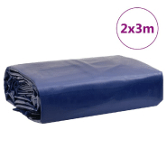 Vidaxl bâche bleu 2x3 m 650 g/m² 156155_7