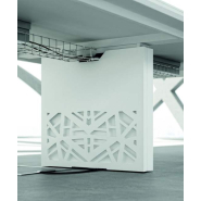 Bureau de direction en mélamine ou verre laqué - Charmant, rigoureux et simple - X8_7