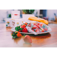 Couvercle hermétique en polyéthylène et caoutchouc naturel