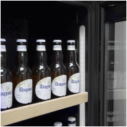Armoire à boissons 2 zones - bière et vin - double porte Série G - Polar - GL097_7