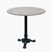 Table bistrot Bistrotab - piétement en fonte, choix de plateaux sur mesure, usage intérieur et extérieur_7