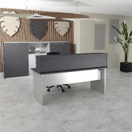 Bureau d'accueil Tono - Mobel Linea. - 100, Alu, Anthracite_7