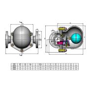 Purgeur SK-50 compatible avec DN 25 et DN 50