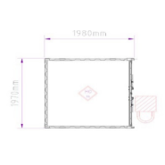 Container de stockage 8 pieds neuf - Porte double-battant - LC8_7