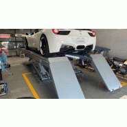 Pont ciseaux posé 4T + levage auxiliaire 3,5T ultra fin premium - 5000mm_7