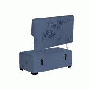 Canapé 2 places bleu denim_7