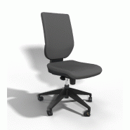 Siège de bureau Tertio haut dossier synchrone - Sokoa - Gris, Non_7