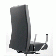 Fauteuil de direction en cuir Bost - Sokoa - cuir noir, Non_7