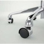 Fauteuil de Direction cuir Creta - Mobel Linea - cuir noir_7