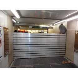 Dispositif anti-inondation démontable non mobile submersible - Flo-Dem 100 - 4 côtés - Protection sur mesure pour locaux et parkings