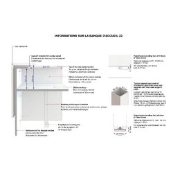 Banque d'accueil Z2 cuir haut de gamme - Officity - 206, Eucalyptus, Cuir brun