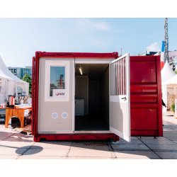 Bungalow container SPRINGBOX : Espace modulaire ultra-robuste en conteneur maritime recyclé | À vendre ou à louer