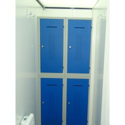 Base vie mobile - Roulotte de chantier 750 kg - 4 personnes