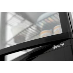 Mini-vitrine réfrigérée 64L2T noire 700358GV1 Bartscher