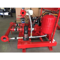 Groupe motopompe diesel pour irrigation, relevage - devalle eau et force gamme gmp incendie fixe de 20 à 700m3/h