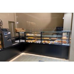 Vitrine réfrigérée professionnelle pour traiteur, pâtisserie et snacking - KUBUS MAX