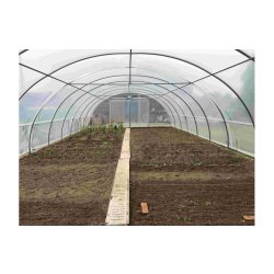 Serre tunnel professionnelle pour tous les budgets espaces verts ayant de surface de 58,50 m2 et jusqu'à 250 m2 - NORMANDIE