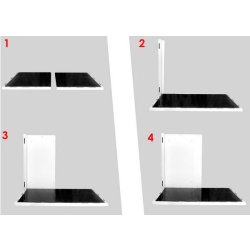 Chambre froide de congélation 120 x 210 cm avec sol