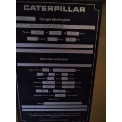 Groupe électrogène en container Caterpillar 2000 kVA - Model 3516 - Moteur Caterpillar - Année 1997